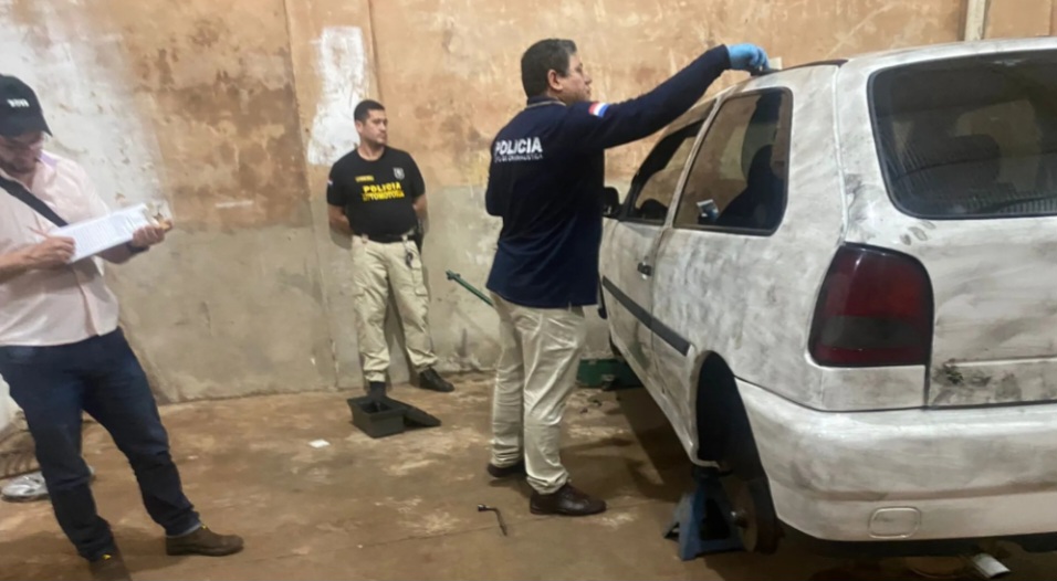 Recuperan en Pedro Juan vehículo robado a mano armada en Brasil