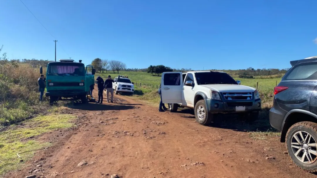 Recuperan camión robado a fletero brasileño