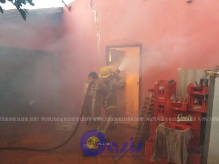 Principio de incendio en Pedro Juan