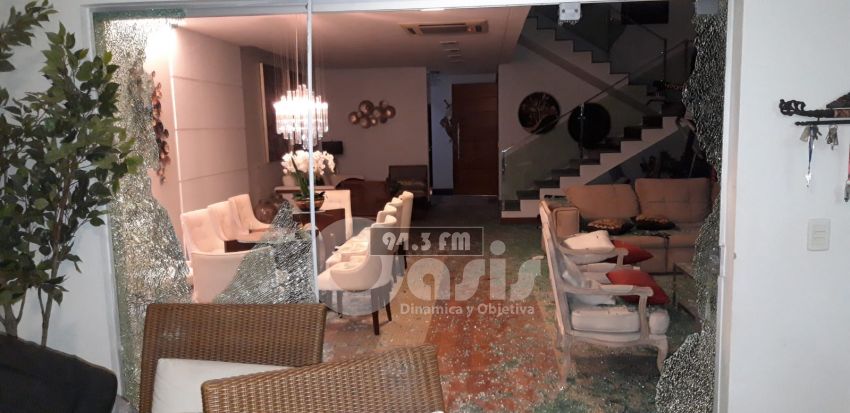 Atentan contra residencia en Pedro Juan 