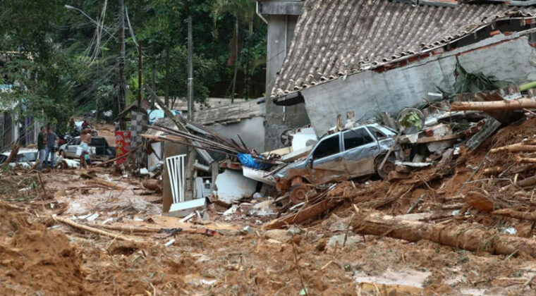Muertos por lluvias récord en sureste de Brasil se elevan a 65