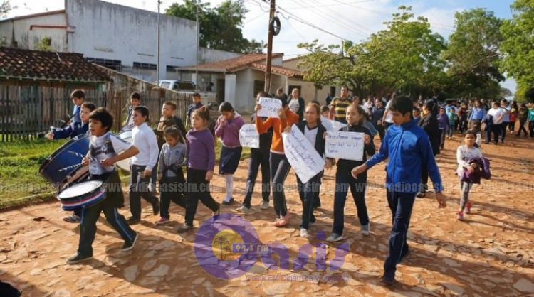 Protestan por varios robos sufridos en escuela de Concepción