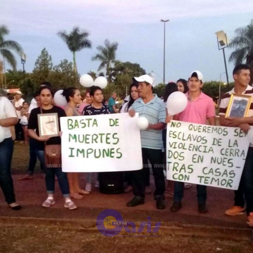 Concejales de Capitán Bado llegan a Asunción para pedir paz y seguridad