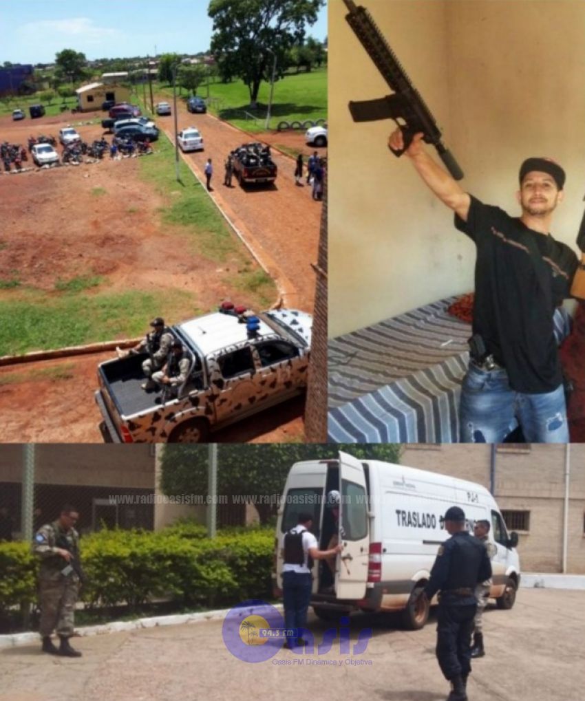Cárcel de Pedro Juan: Transladan a punto 50, miembro del PCC  a la Penitenciaría de Concepción
