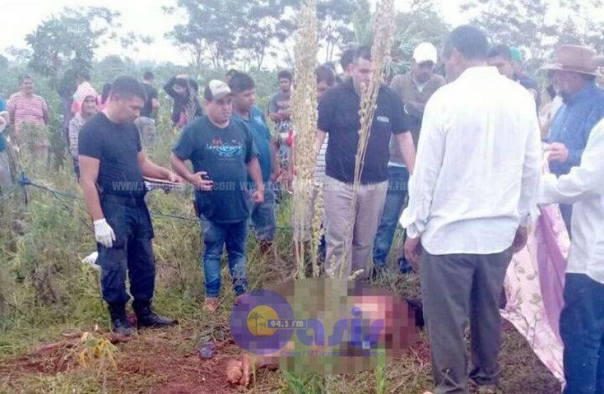 Caaguazú: asesinan a una mujer de tres puñaladas en el cuello