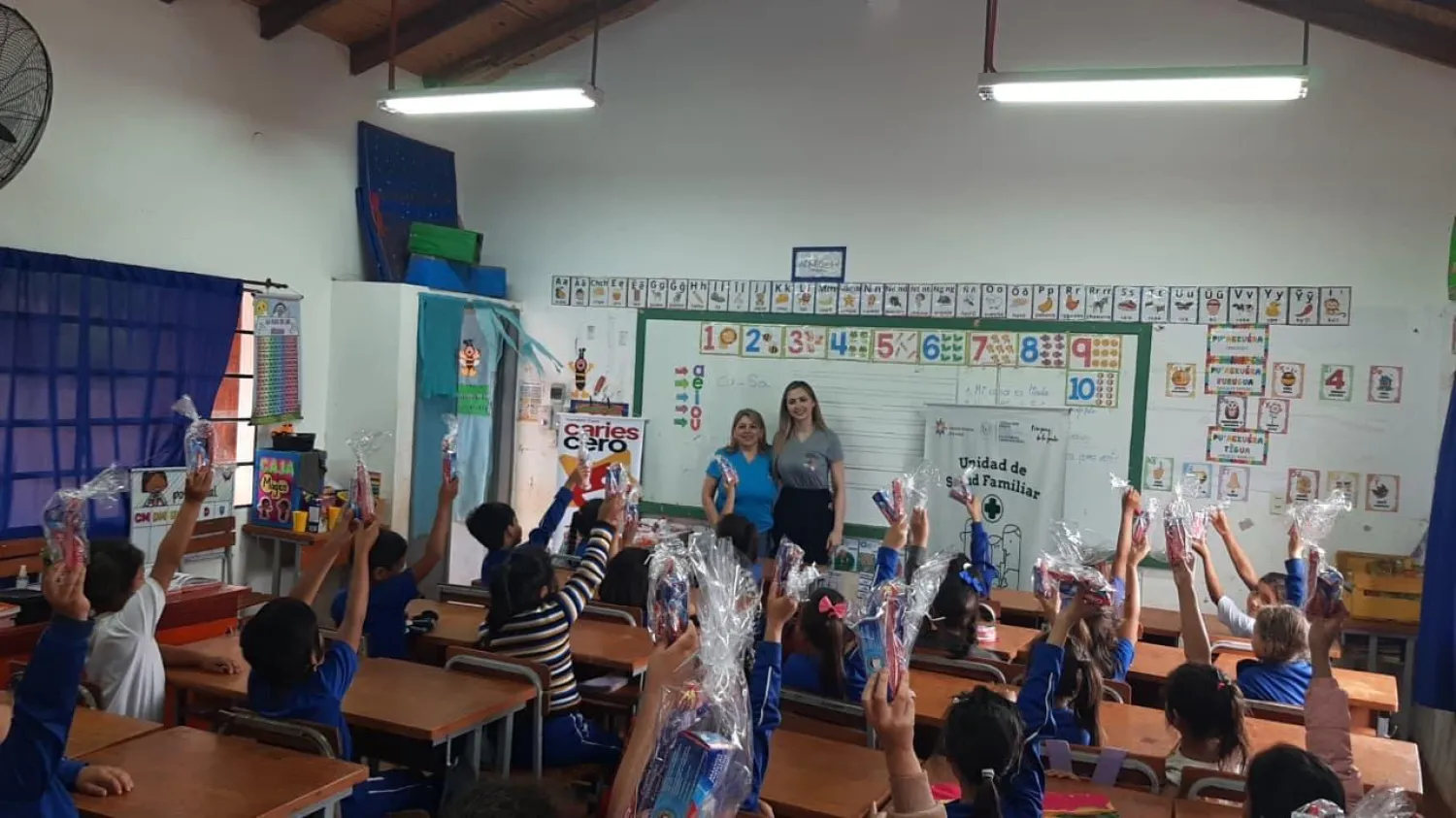 Programa Caries Cero promueve educación y prevención en la Escuela Prof. Rebeca Fortunata Alén Rojas