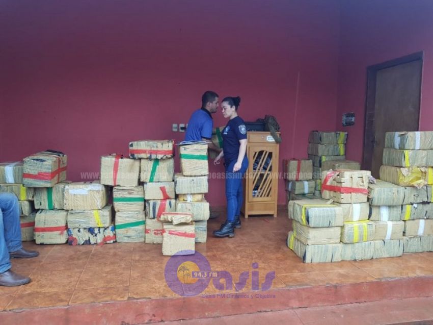 Incautan 1.766 kilos de marihuana en Canindeyú
