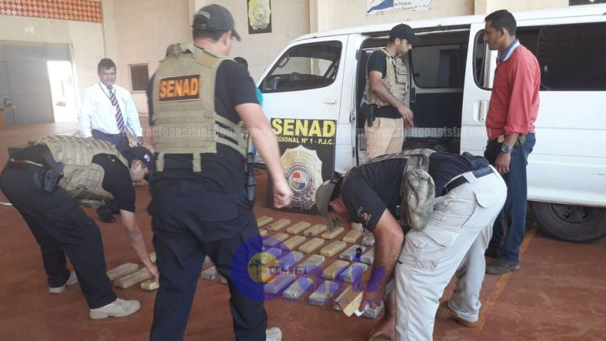 Panadero detenido con droga en Ruta V