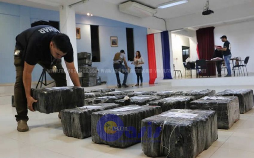 Senad incauta  1.050 kg de marihuana