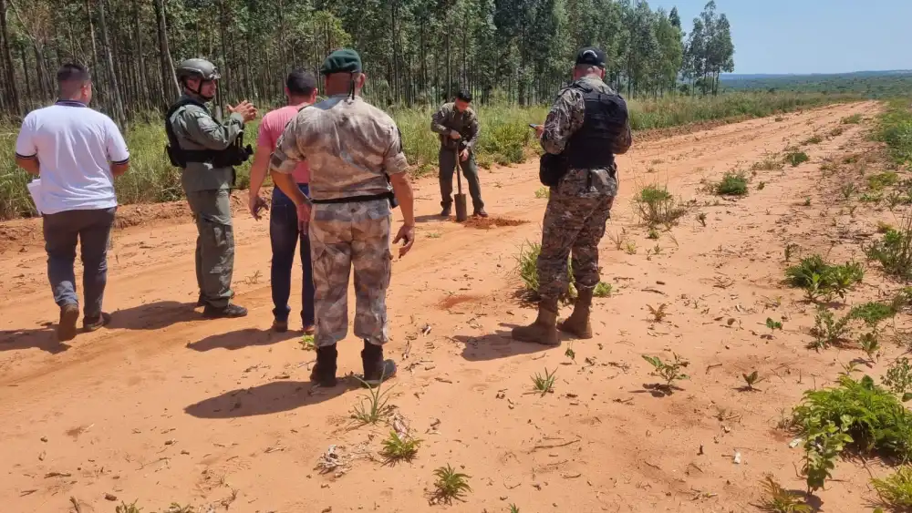 Dinamitan pista clandestina en Curuguaty tras hallazgo de avioneta incinerada