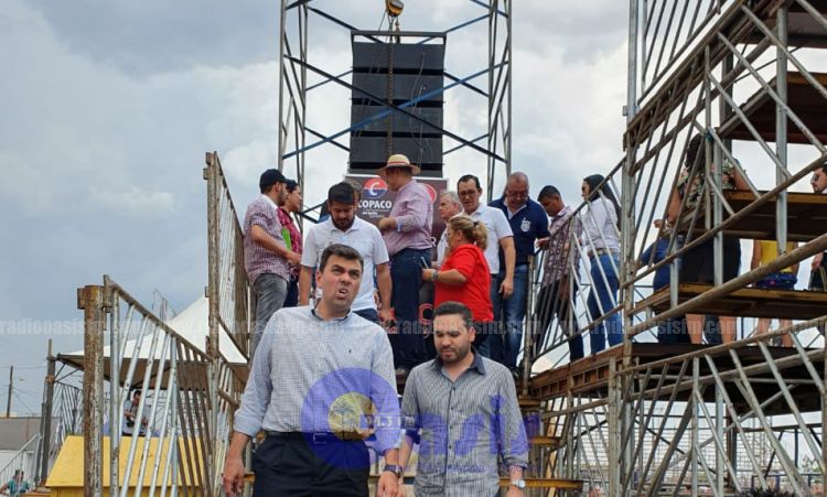 Presidente del Olimpia acaparó la atención en la Expo Amambay 2019