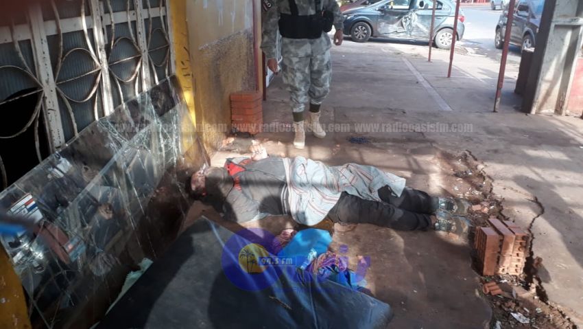 Indigente es encontrado muerto en el centro de Pedro Juan