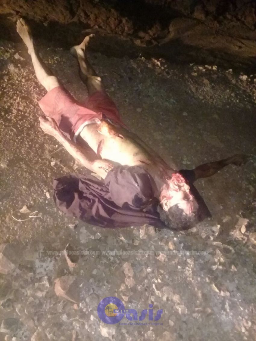 Cadáver con presunción de homicidio fue encontrado en zona de Bado