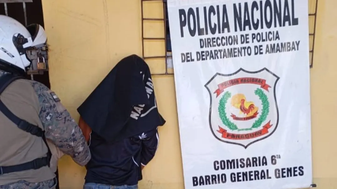 Su pareja lo denunció por amenazas y ahora está detenido