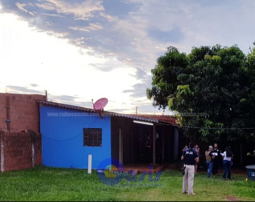 Allanan vivienda en Pedro Juan En busca de sicario