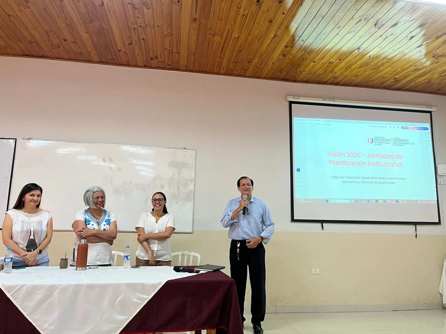 Desarrollan Jornadas de Planificación Institucional 2026 en el departamento de Concepción
