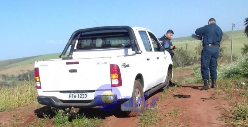 Recuperan camioneta robada de profesora