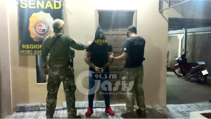 SENAD incauta más de mil kilos de cocaína en Pedro Juan.