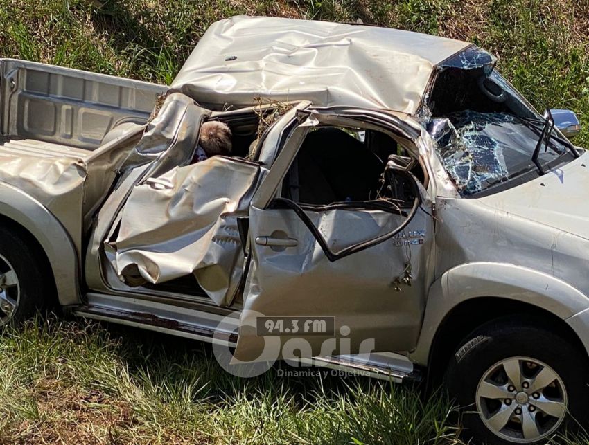 Un fallecido y tres religiosos heridos tras accidente en Rio Verde