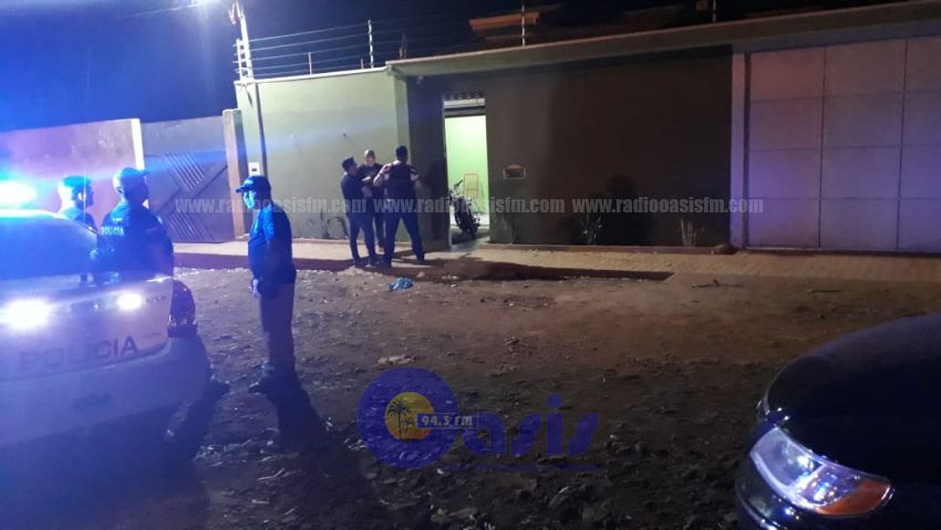 Allanan vivienda en la Fracción Eucalital en busca de drogas en Pedro Juan