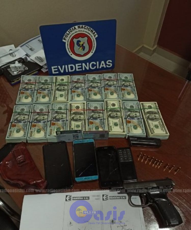 Policías retienen USD 150.000 del poder de empleados de Fe Cambios SA