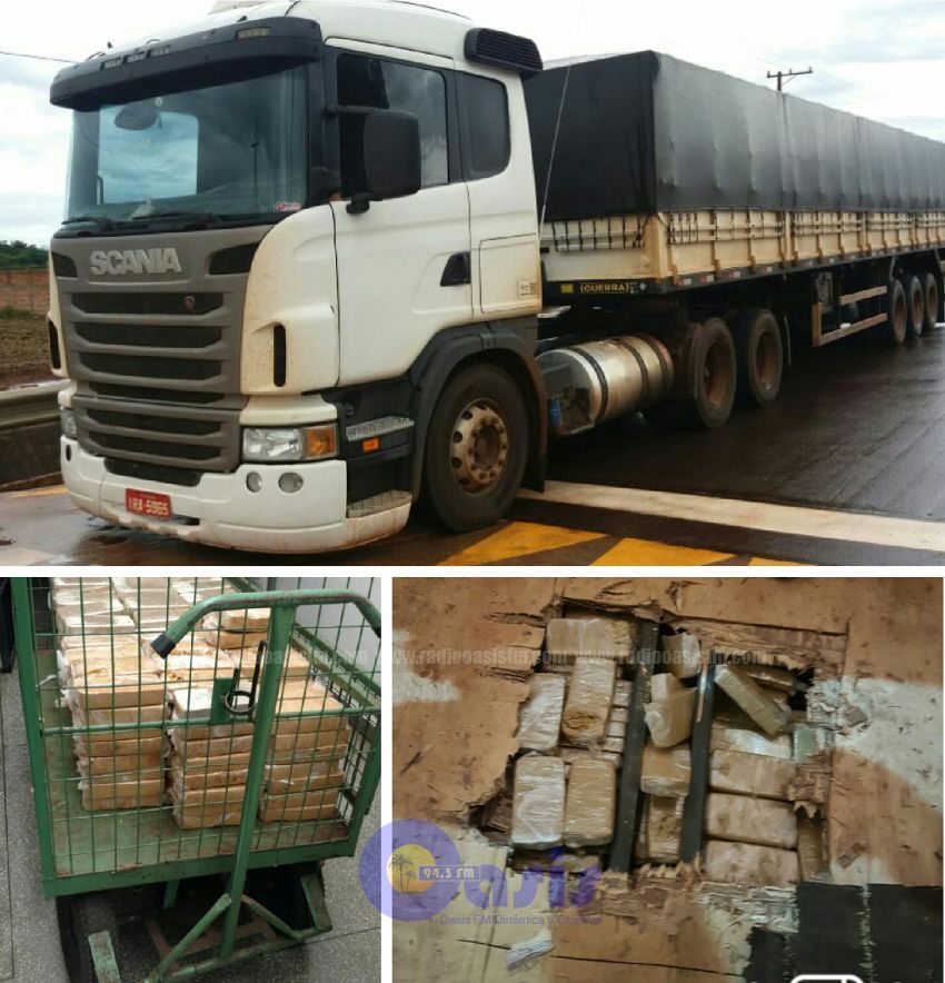 Cae en Brasil 300 kilos de cocaína que partió de la frontera