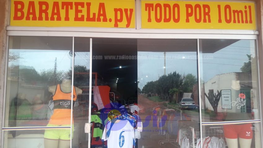 Roban local comercial en Pedro Juan