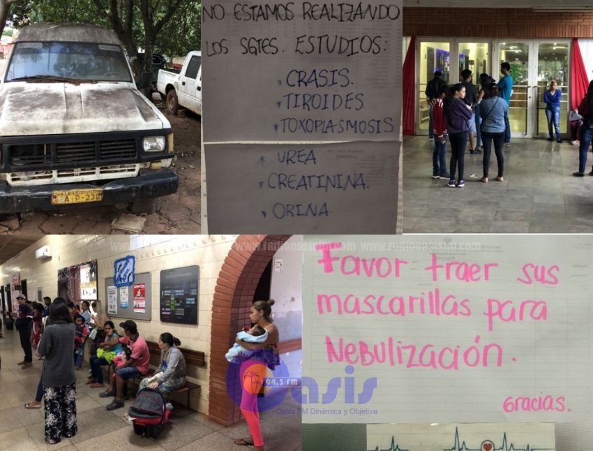 Miseria en el hospital regional de referencia de Pedro Juan Caballero