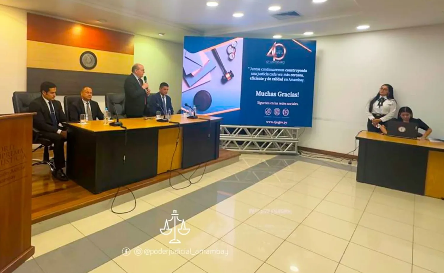 Circunscripción Judicial de Amambay destaca logros en eficiencia, modernización y vinculación comunitaria