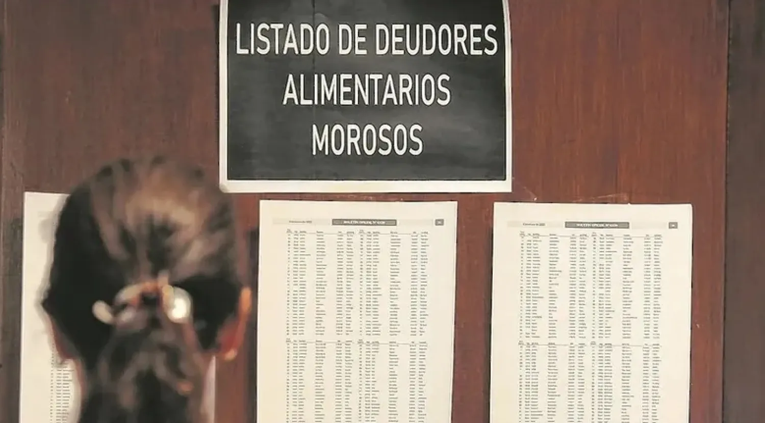 Aumentan morosos alimentarios y condenados por delitos sexuales