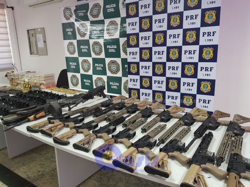 Militar brasileño salió de Foz de Yguazú con arsenal y droga