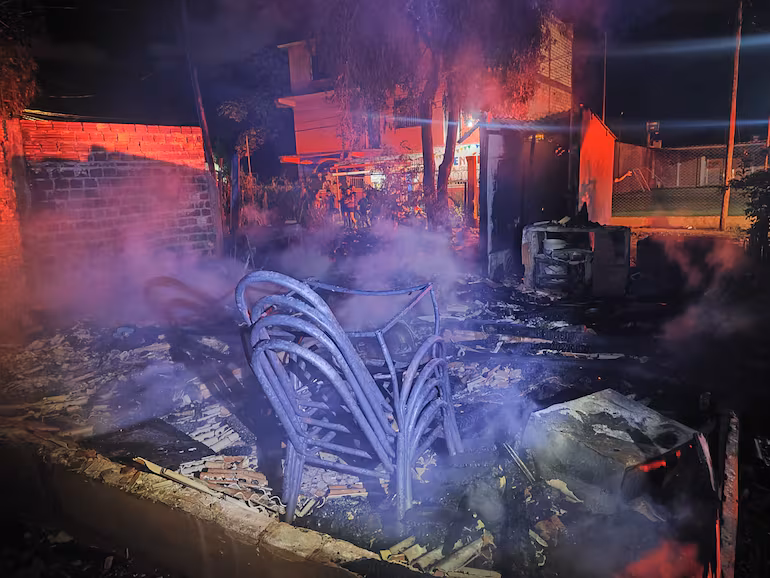 Presumen que niño de dos años ocasionó incendio de su vivienda