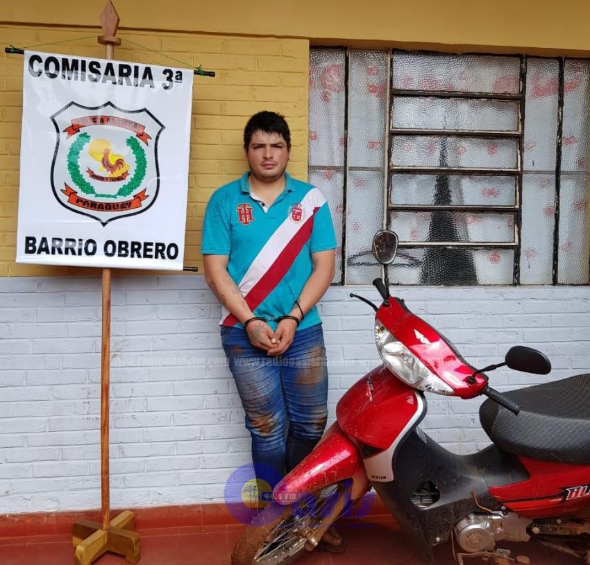 Recuperan motocicleta robada en Ponta PorÍ£