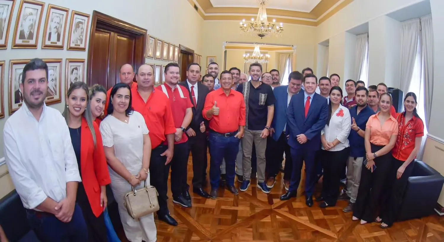 Alliana dio su respaldo a precandidatos de Guairá para las municipales