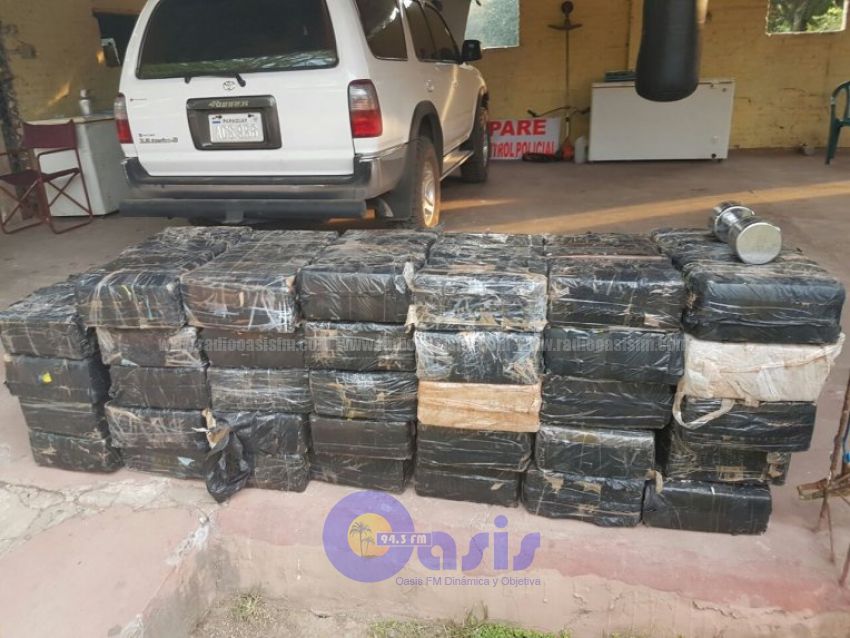 Detienen a traficantes con 510 kg de marihuana