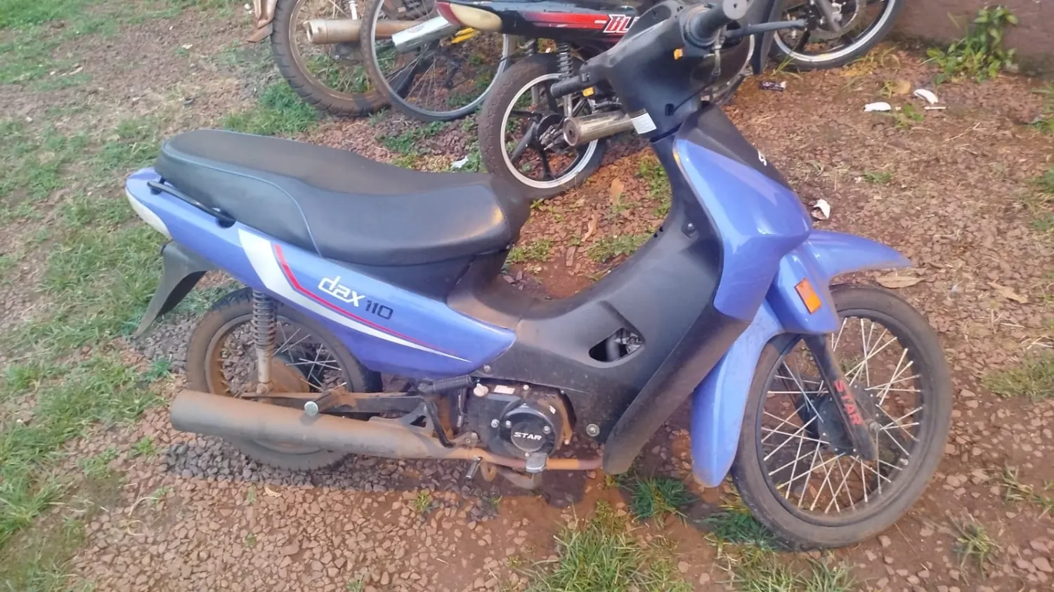 Recuperan motocicleta a orillas del arroyo Punta Vakapí