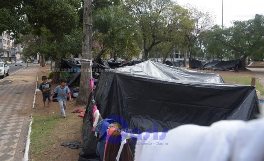 Indígenas vuelven a ocupar Plaza de Armas ante promesas incumplidas