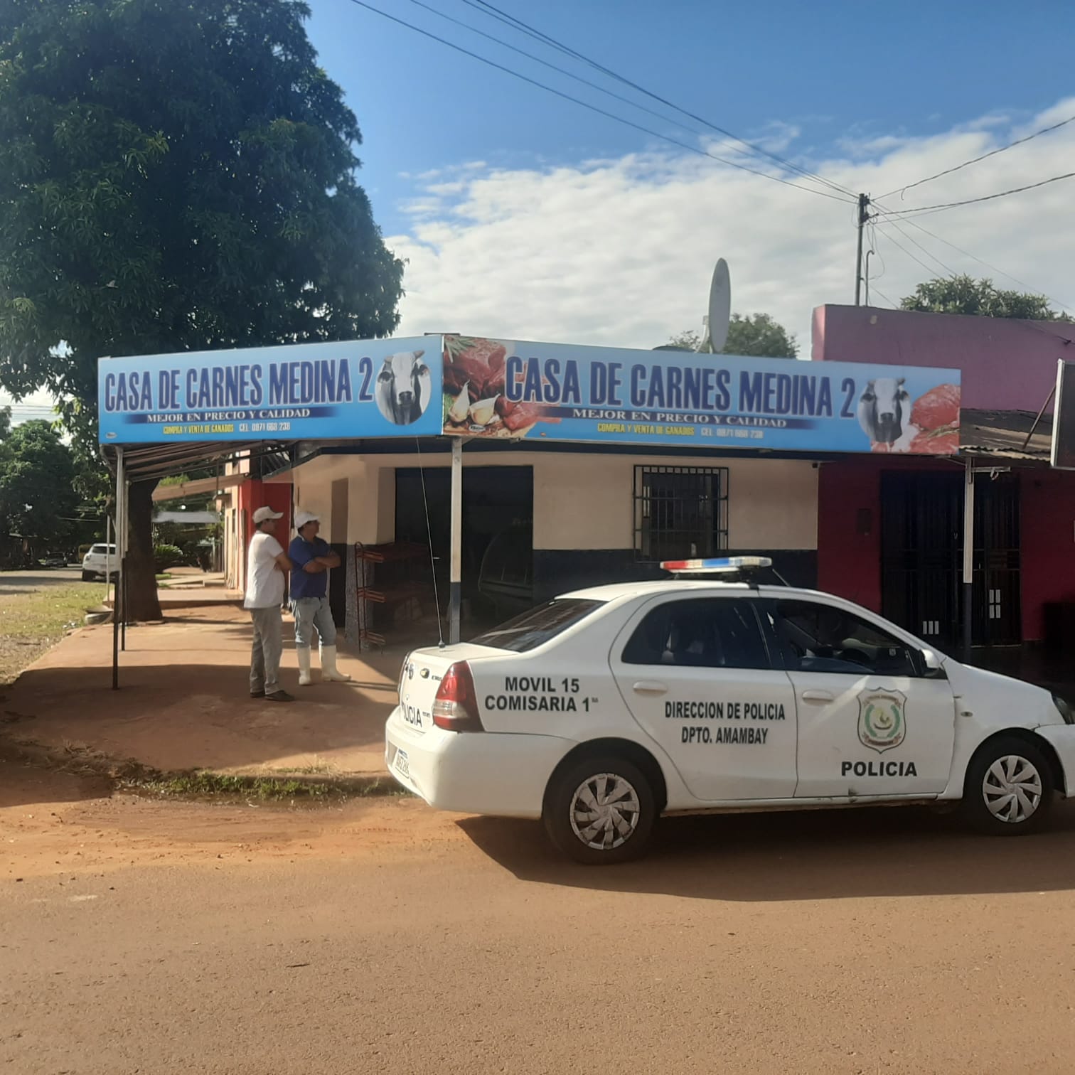Malvivientes se alzaron con aproximadamente 100kg de carne