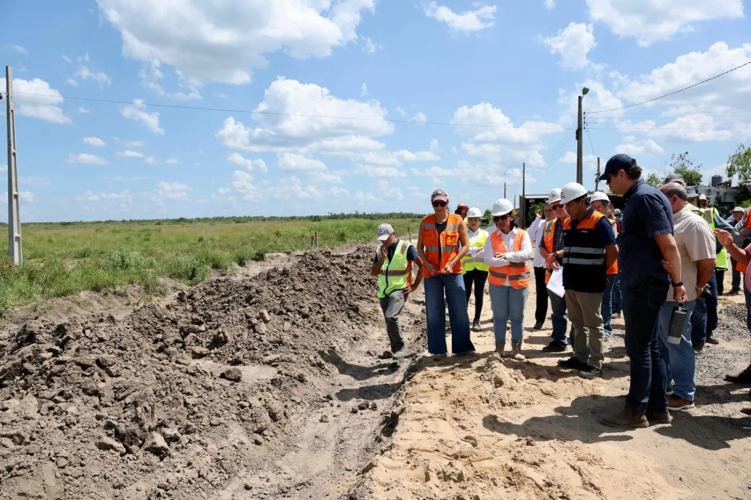 Avanzan obras de alcantarillado y desagüe para la ciudad de Pilar