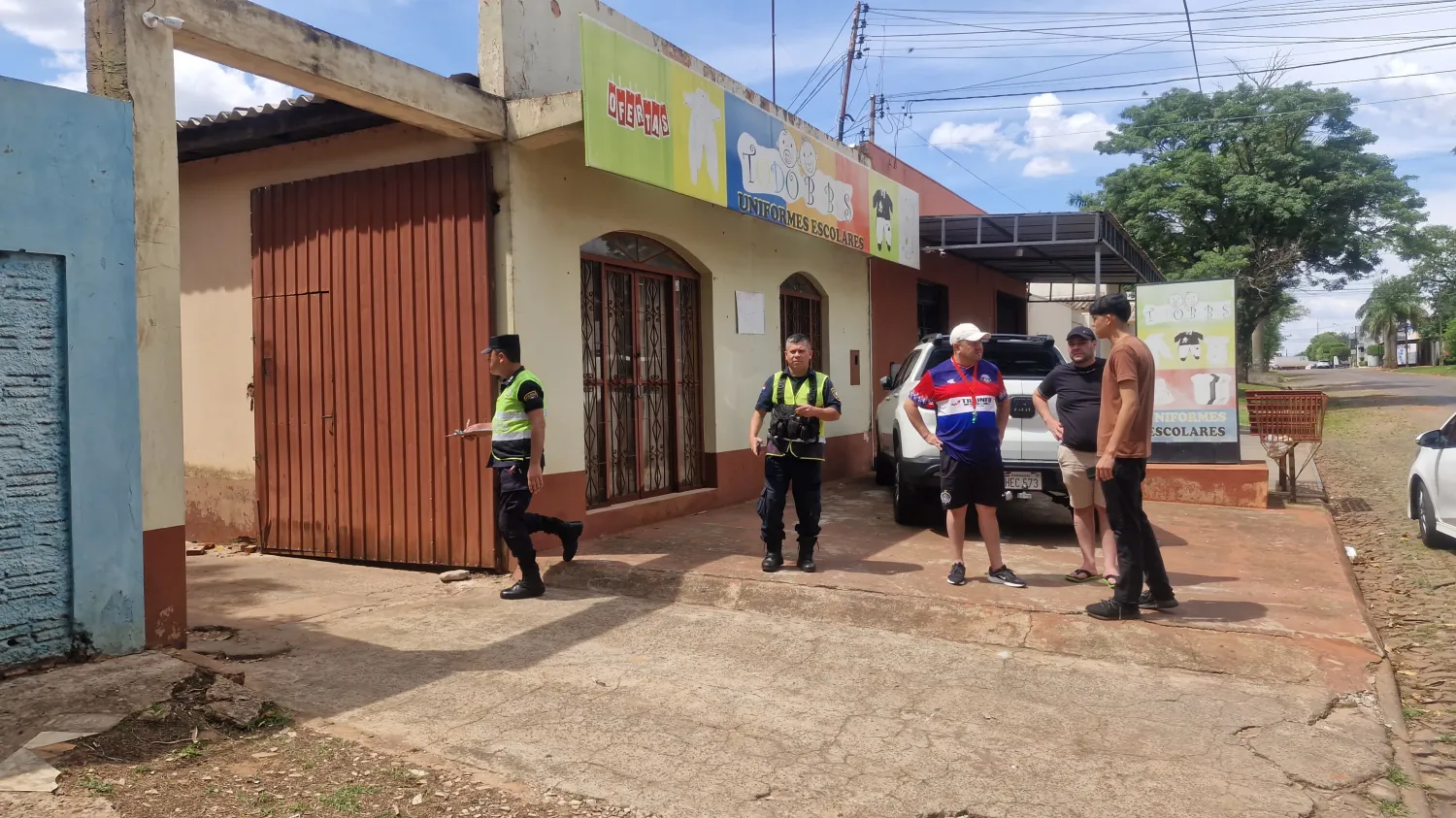 Violento robo en depósito de transportadora en Pedro Juan