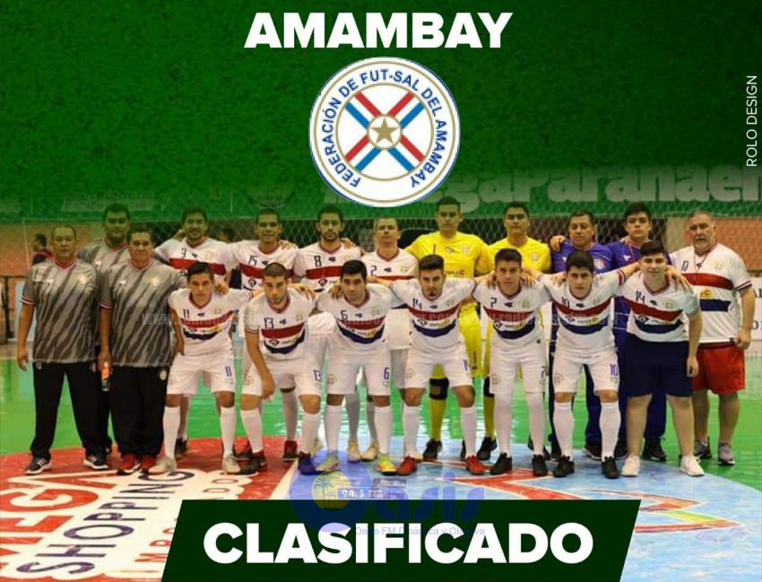Amambay clasificó invicto a la siguiente fase del Nacional de Fútbol de Salón