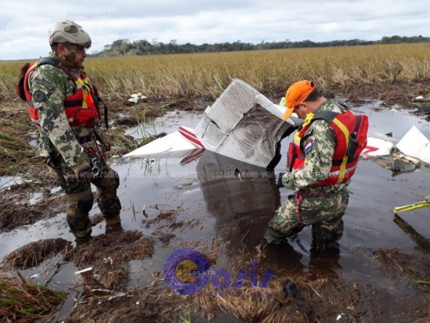 Accidente aéreo: hallan restos de fallecidos
