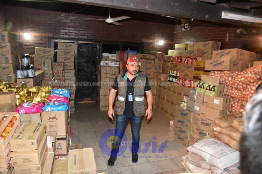 Incautan productos de contrabando por G. 600 millones