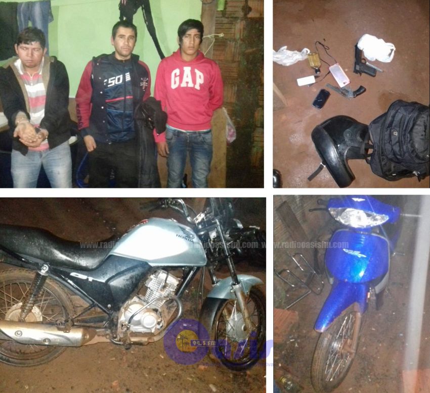 Recuperan motocicleta y detienen a un auxiliar de la Fiscalia de PJC