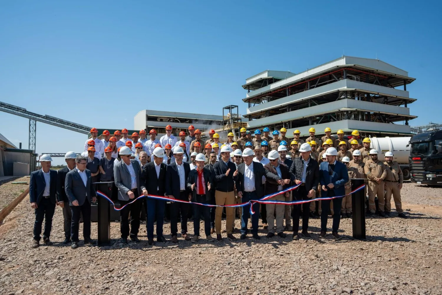 Loma Plata estrena industria aceitera que marcará un hito en el Chaco Occidental