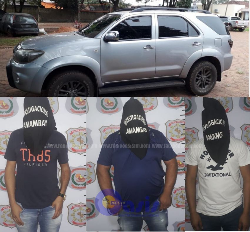 Tres detenidos en seguimiento  a séxtuple asesinato