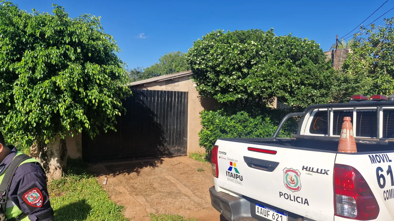 Violento asalto domiciliario en Pedro Juan