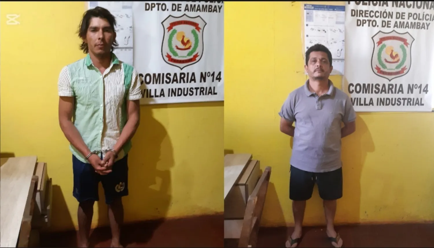 Dos aprehensiones por presunta violencia familiar en Pedro Juan 