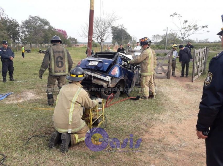 Un muerto en accidente sobre la Transchaco
