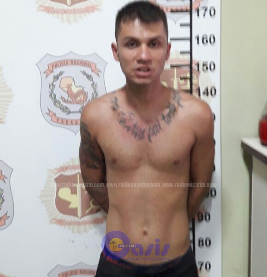Peligroso supuesto integrante del  Pcc intentó escapar de Investigación de Delitos